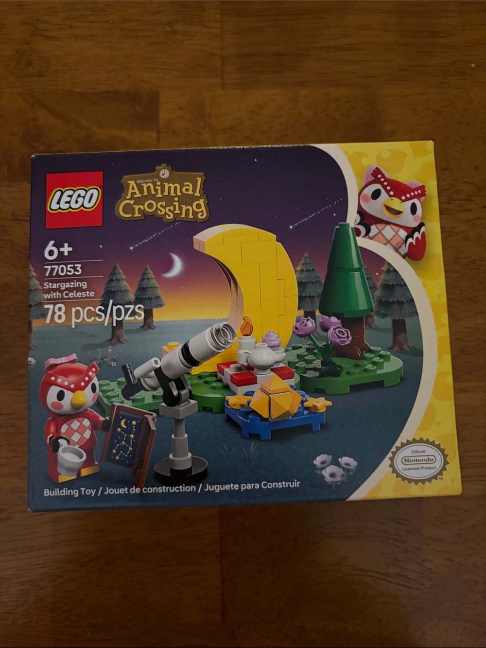 NEW! LEGO Animal Crossing Celeste Stargazing Set